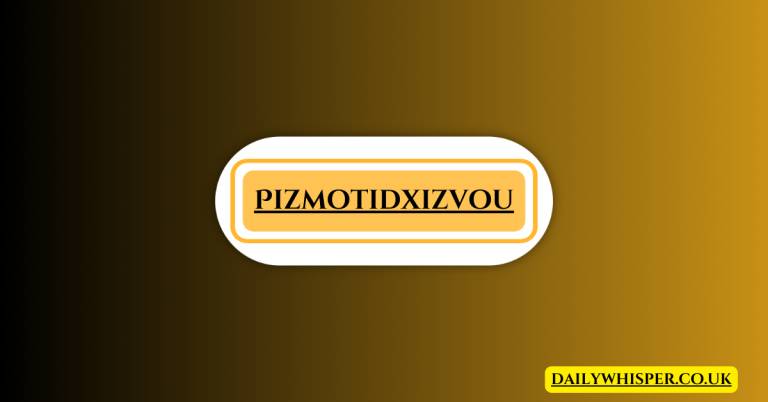 Pizmotidxizvou: The Future of Merging Technology and Cultural Innovation